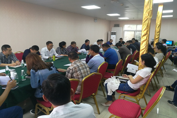 九州线上平台-九州(中国)
召开西站路道路工程结算审计动员大会